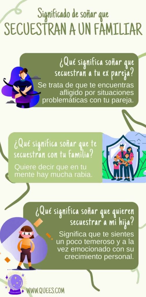 secuestran a un familiar