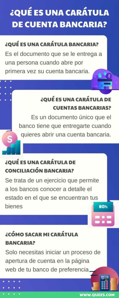 ¿Qué es una carátula bancaria