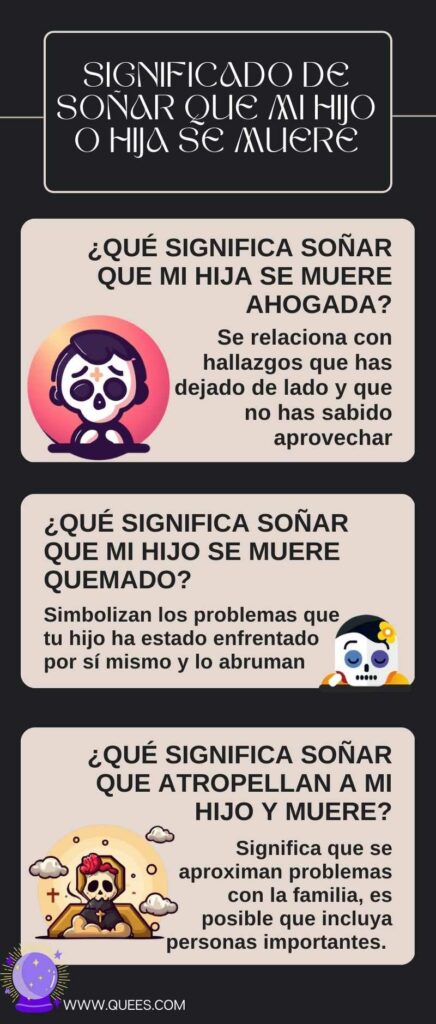 significado de soñar que tu hijo se muere