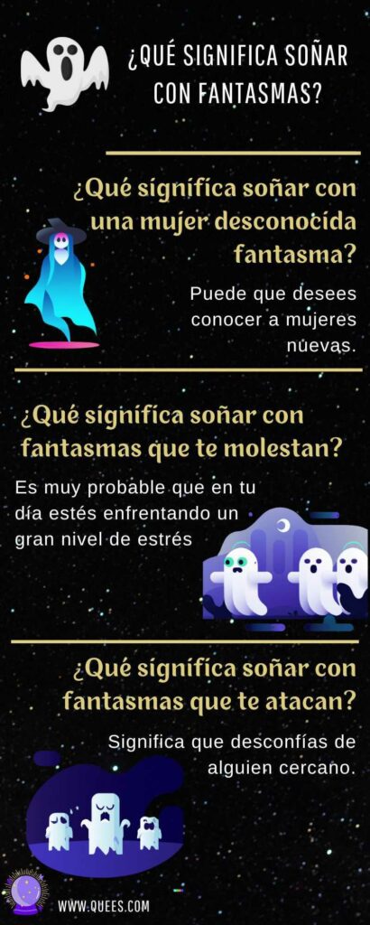 significado de soñar con fantasmas