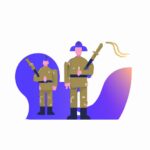 soñar con hombres armados