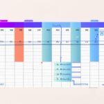 que es calendario de obra