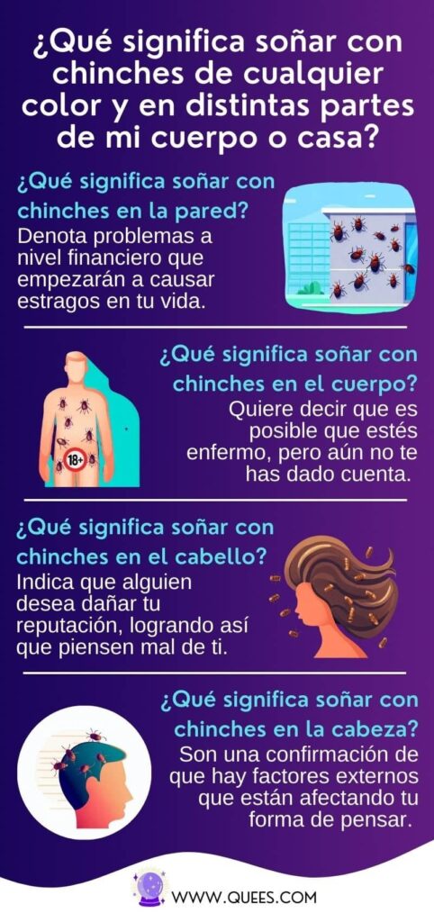 infografia soñar chines  en cuerpo y casa