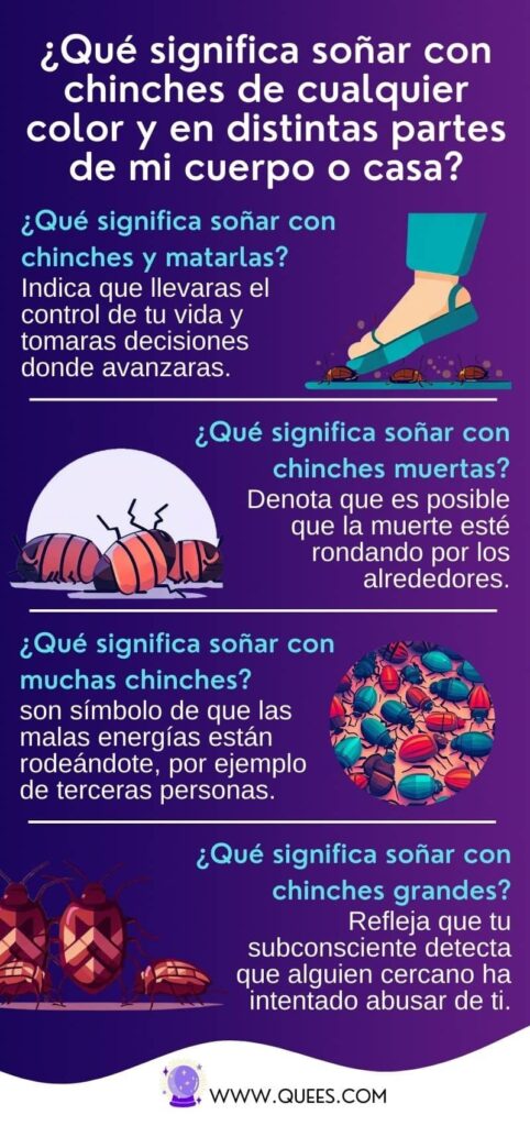 infografia soñar chines  en cuerpo y casa