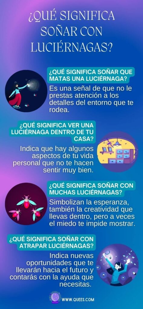 infografia soñar luciernaga