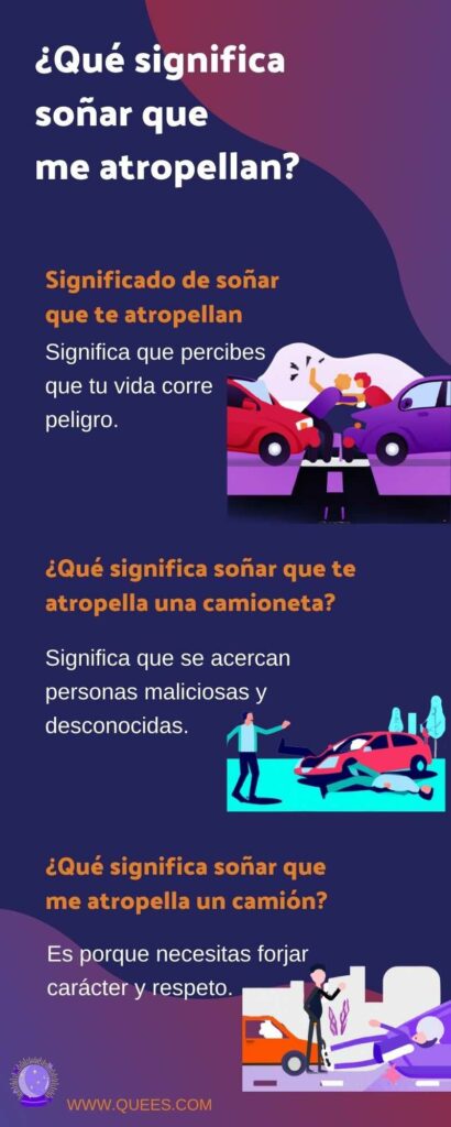 soñar que me atropellan