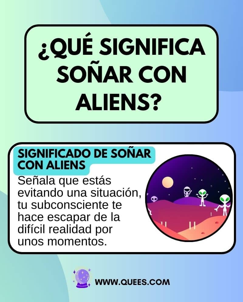 infografia soñar aliens