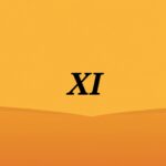 Qué número romano es XI