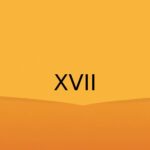 Qué número romano es XVII