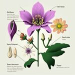 Cuáles son las partes de la flor