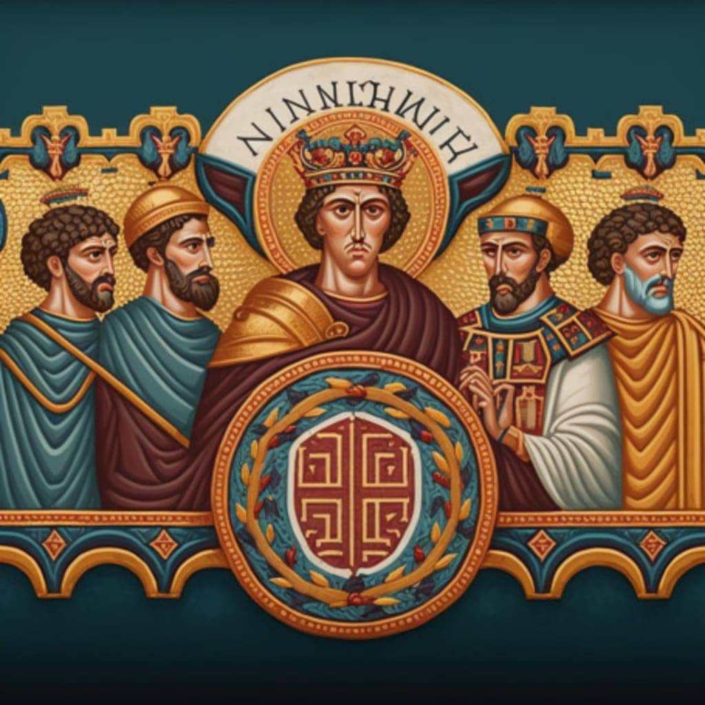 Bandiera Impero Bizantino 90x150 Cm – Stampa Unica, Poliestere Con Protezione UV, Doppia Cucitura, Made In EU