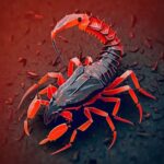 Soñar con alacranes rojos