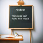 Qué es un hipérbaton