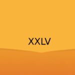 Qué número romano es XXLV