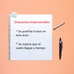 Qué son oraciones impersonales